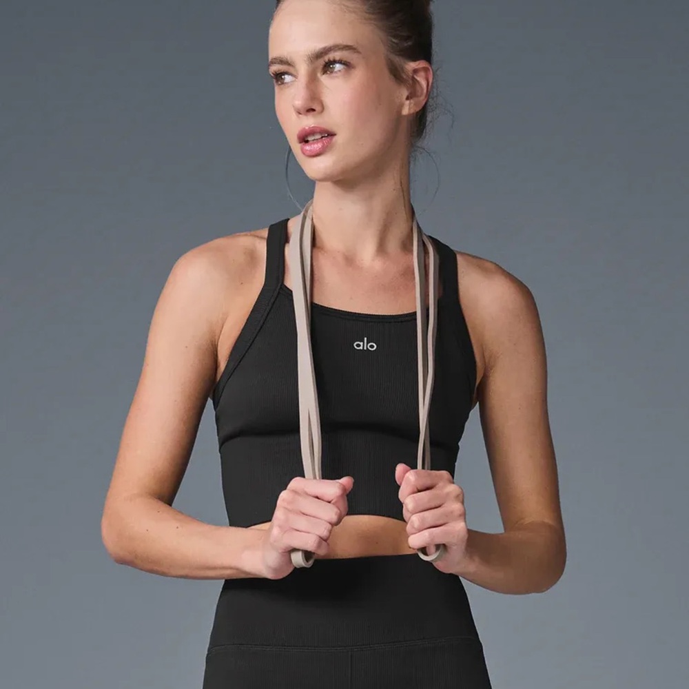 Seamless ribbed favorite bra tank